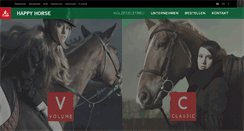 Desktop Screenshot of happy-horse.at